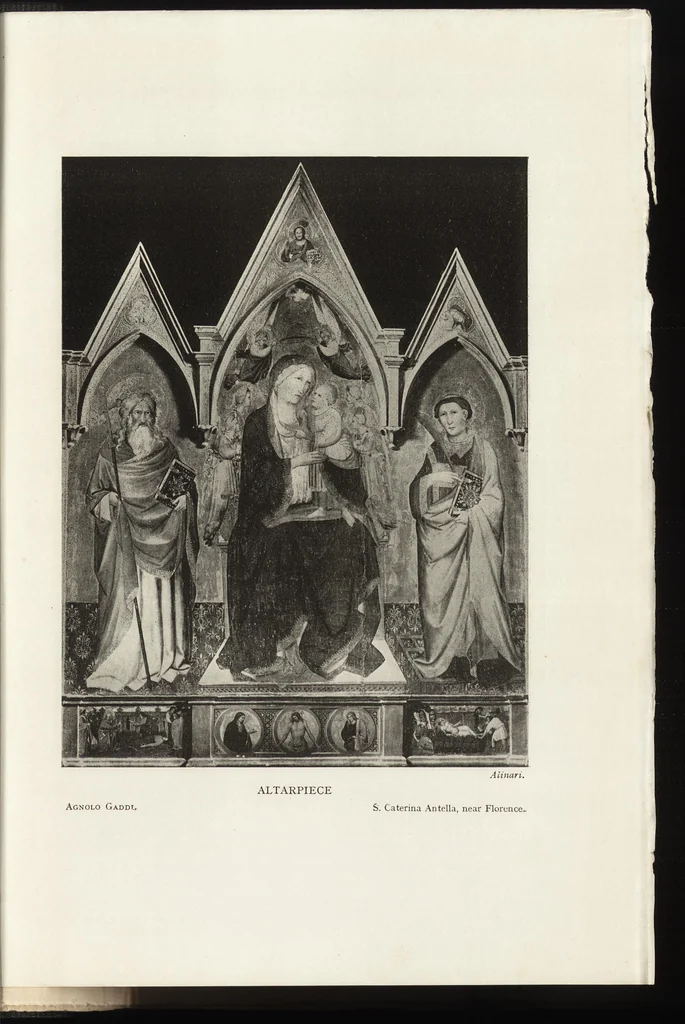 An illustration from A new history of painting in Italy, from the II to the XVI century;, 1908, leaf 466
