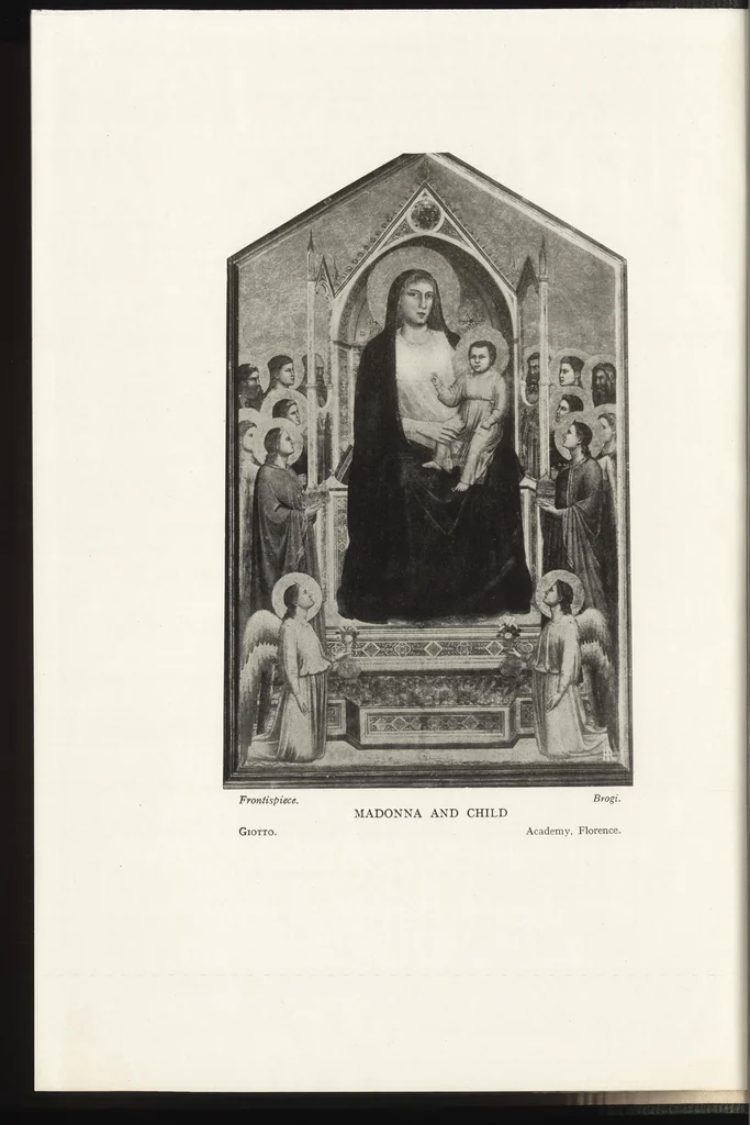 An illustration from A new history of painting in Italy, from the II to the XVI century;, 1908, leaf 7