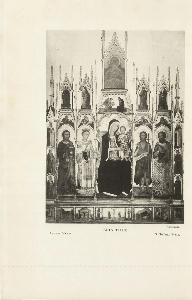 An illustration from A new history of painting in Italy, from the II to the XVI century;, 1908, leaf 147