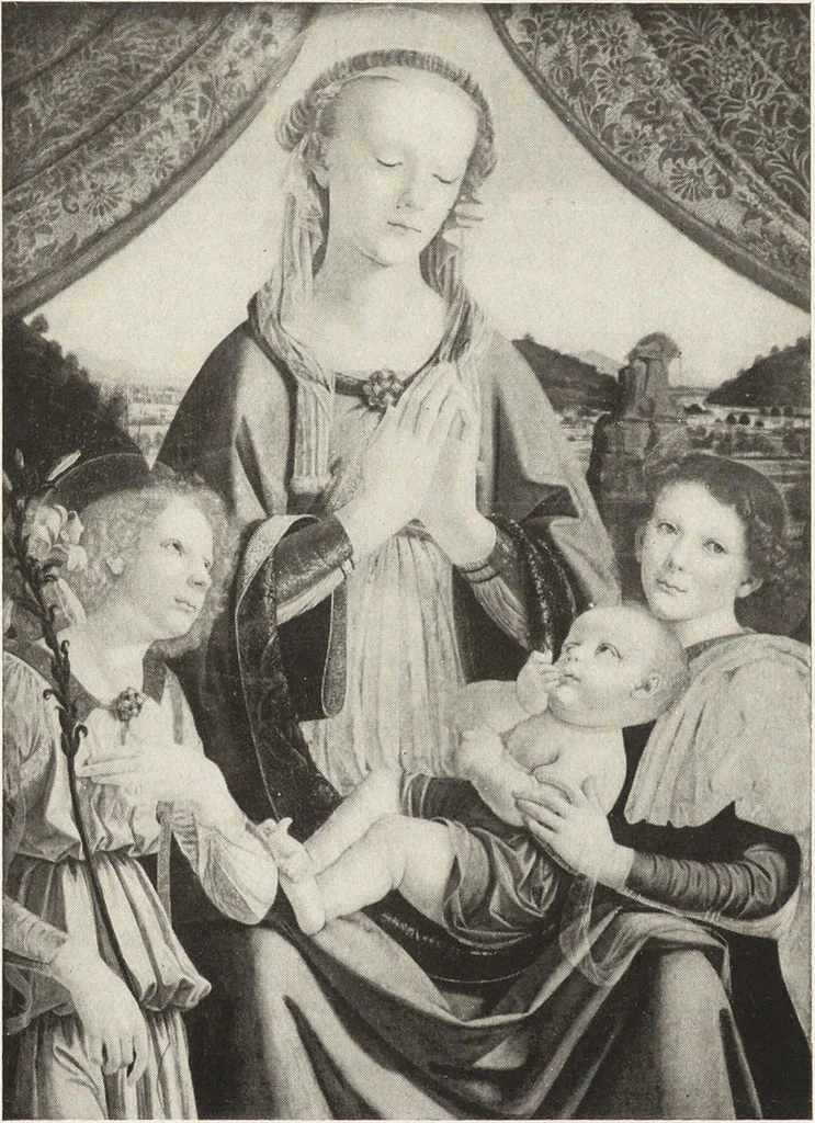 An illustration from A new history of painting in Italy, from the II to the XVI century;, 1908, leaf 471