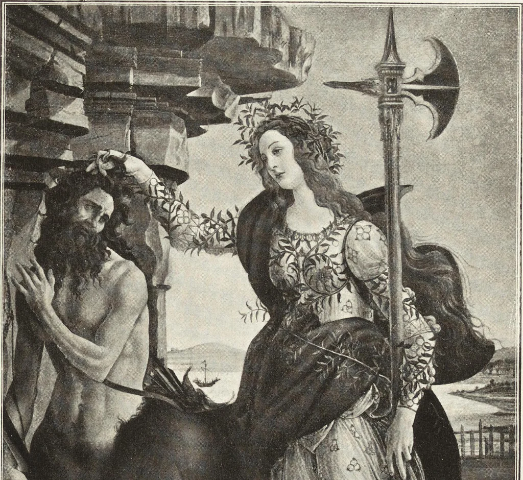 An illustration from A new history of painting in Italy, from the II to the XVI century;, 1908, leaf 488