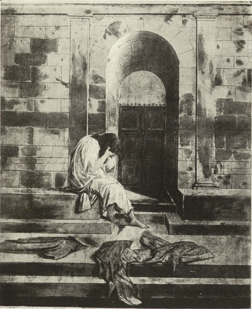 An illustration from A new history of painting in Italy, from the II to the XVI century;, 1908, leaf 494