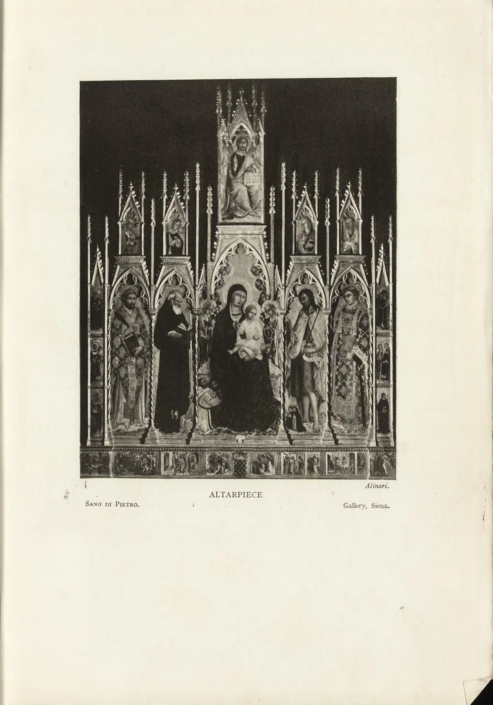 An illustration from A new history of painting in Italy, from the II to the XVI century;, 1908, leaf 166
