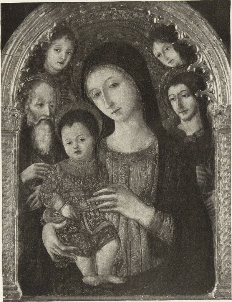 An illustration from A new history of painting in Italy, from the II to the XVI century;, 1908, leaf 167
