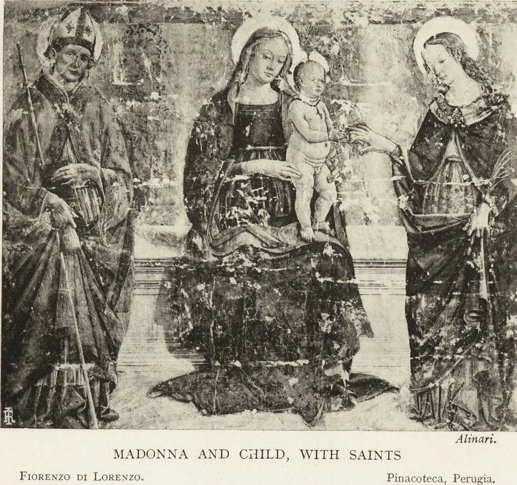 An illustration from A new history of painting in Italy, from the II to the XVI century;, 1908, leaf 244