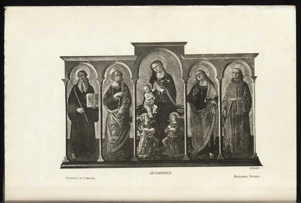 An illustration from A new history of painting in Italy, from the II to the XVI century;, 1908, leaf 245