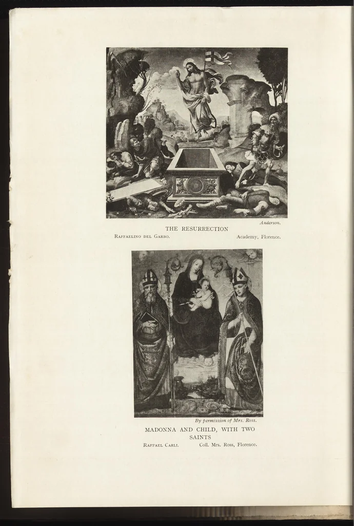An illustration from A new history of painting in Italy, from the II to the XVI century;, 1908, leaf 447