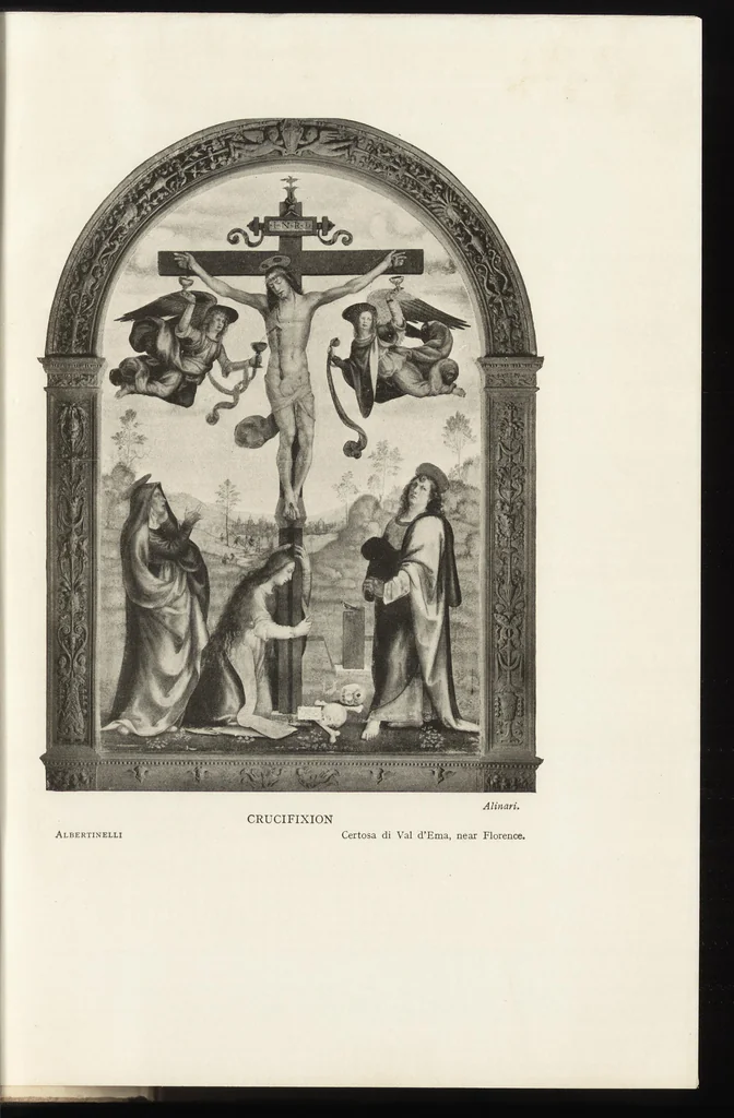 An illustration from A new history of painting in Italy, from the II to the XVI century;, 1908, leaf 516