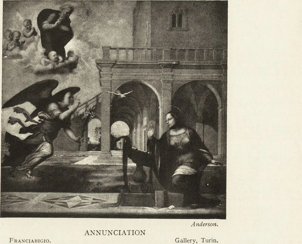 An illustration from A new history of painting in Italy, from the II to the XVI century;, 1908, leaf 540