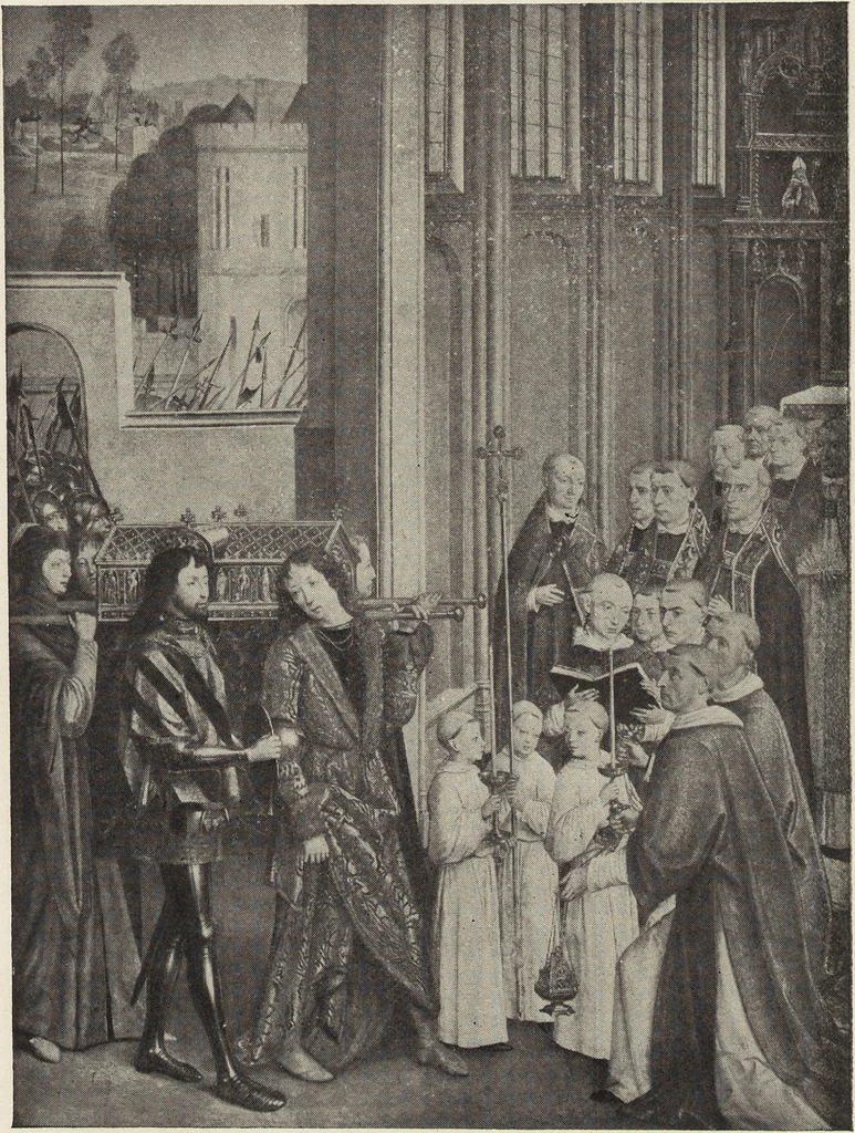 An illustration from Chantilly, Musée Condé. Notice des peintures, 1899, leaf 132