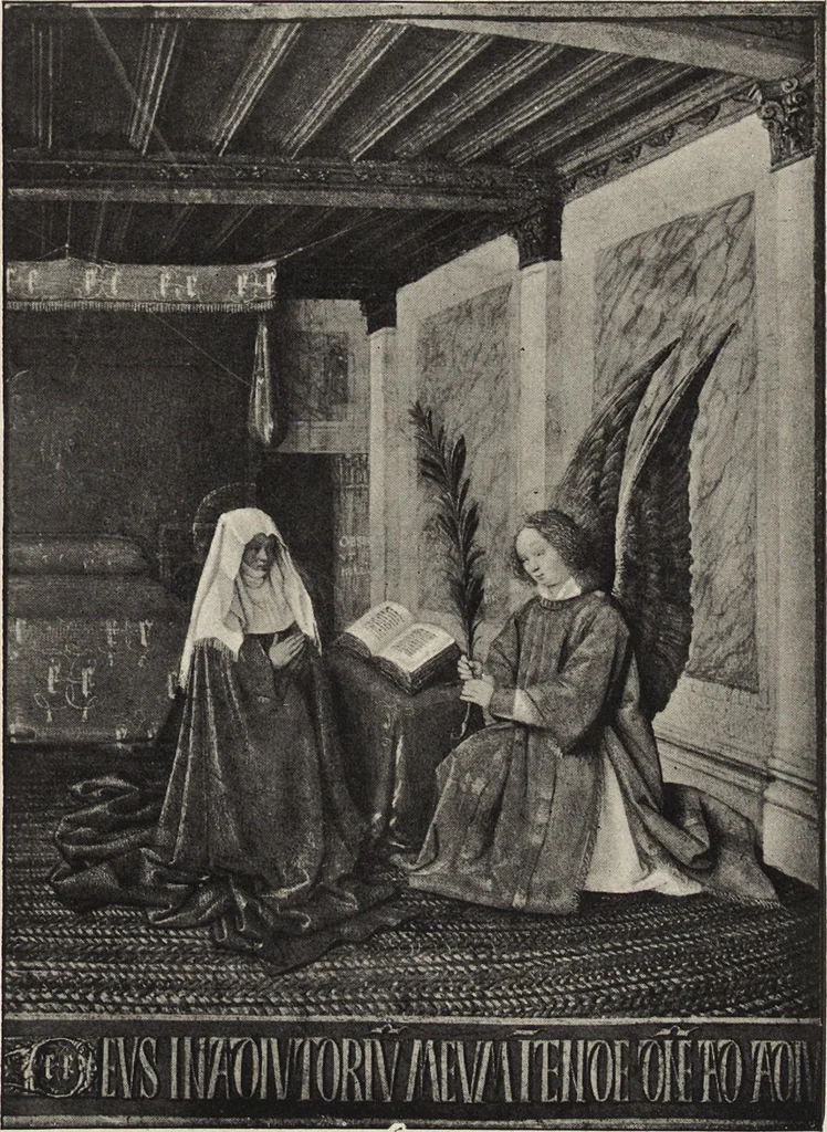 An illustration from Chantilly, Musée Condé. Notice des peintures, 1899, leaf 230