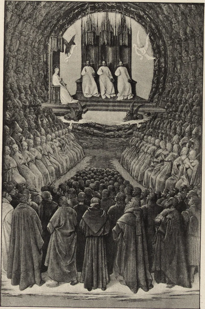 An illustration from Chantilly, Musée Condé. Notice des peintures, 1899, leaf 234