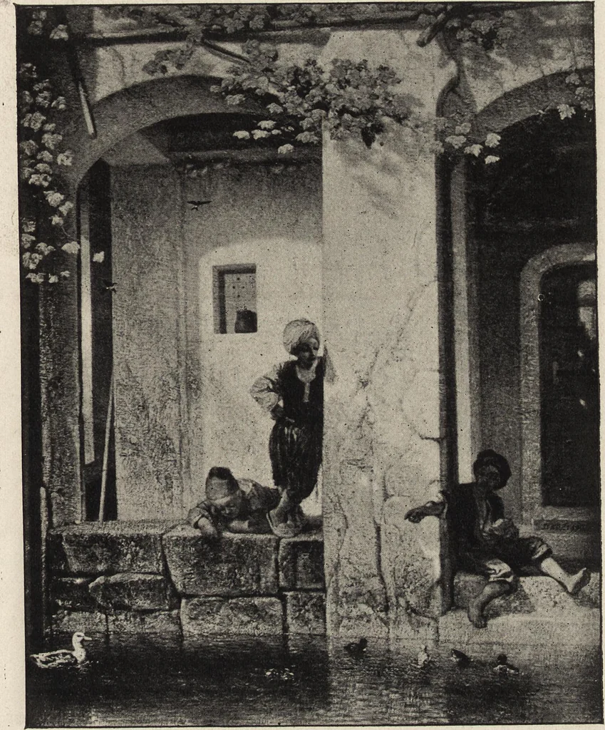 An illustration from Chantilly, Musée Condé. Notice des peintures, 1899, leaf 462