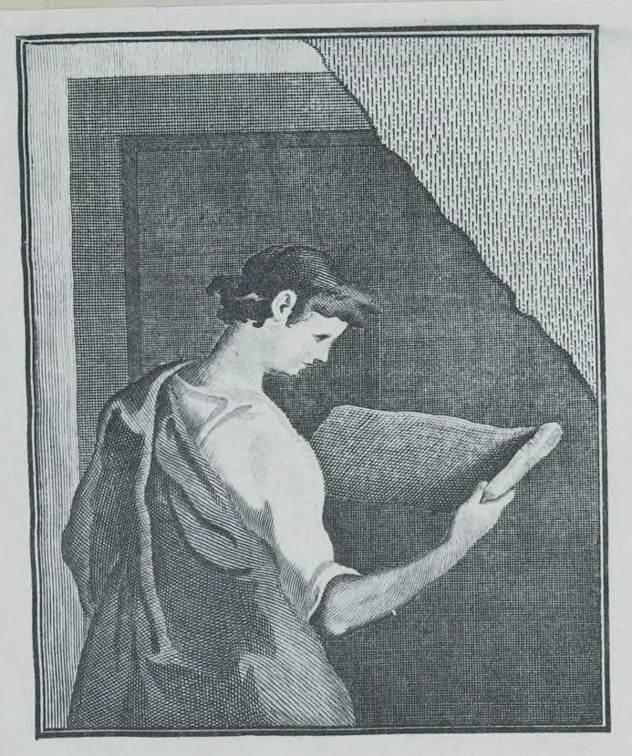 An illustration from Roma sotterranea : le pitture delle catacombe romane, 1903, leaf 1