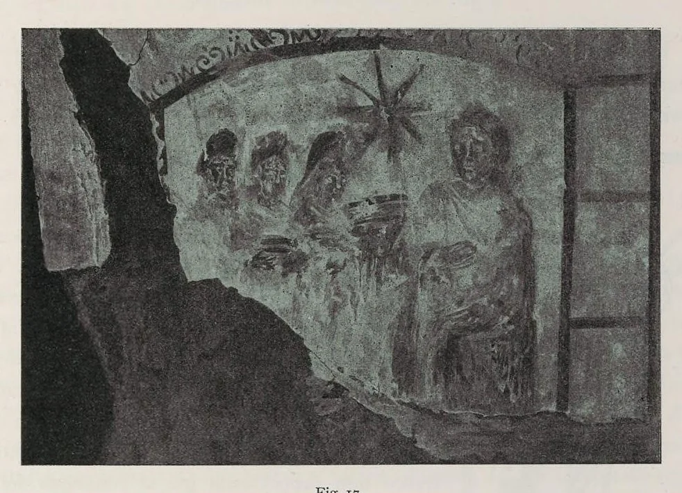 An illustration from Roma sotterranea : le pitture delle catacombe romane, 1903, leaf 206