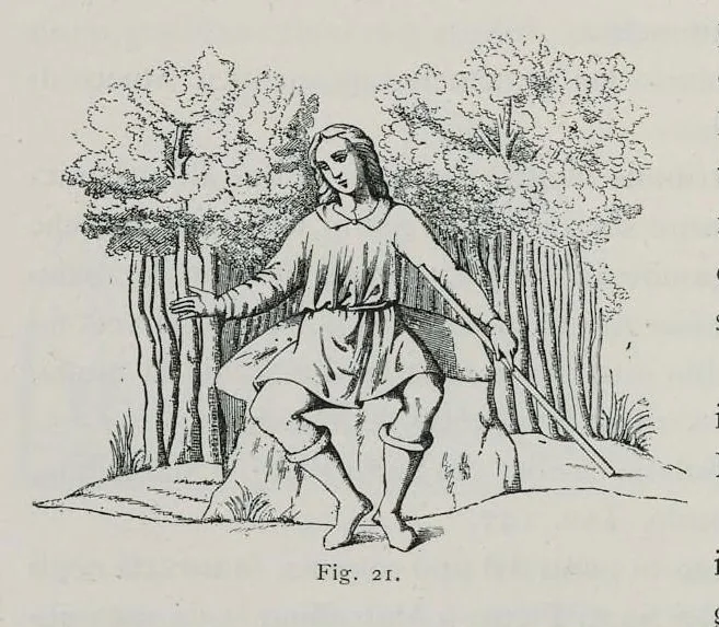 An illustration from Roma sotterranea : le pitture delle catacombe romane, 1903, leaf 243