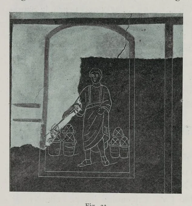 An illustration from Roma sotterranea : le pitture delle catacombe romane, 1903, leaf 295