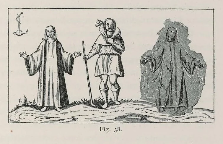 An illustration from Roma sotterranea : le pitture delle catacombe romane, 1903, leaf 430