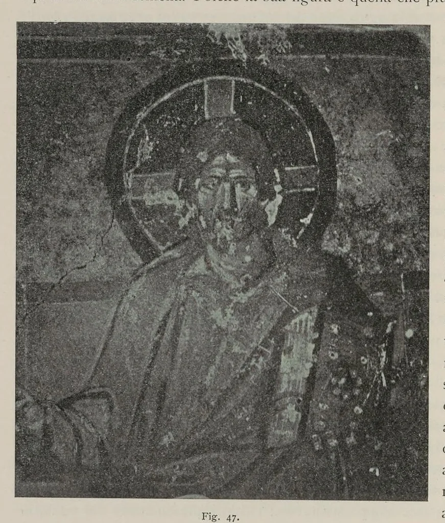 An illustration from Roma sotterranea : le pitture delle catacombe romane, 1903, leaf 481