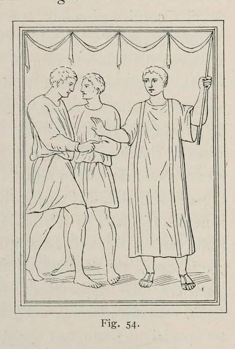 An illustration from Roma sotterranea : le pitture delle catacombe romane, 1903, leaf 507