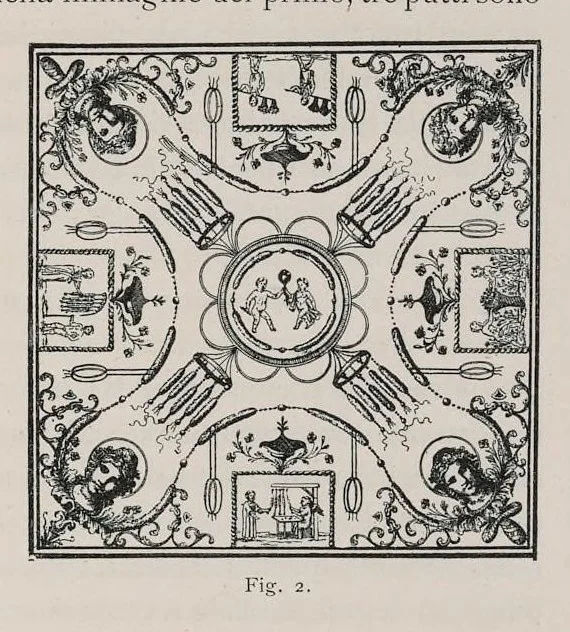 An illustration from Roma sotterranea : le pitture delle catacombe romane, 1903, leaf 58