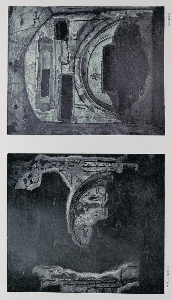 An illustration from Roma sotterranea : le pitture delle catacombe romane, 1903, leaf 208