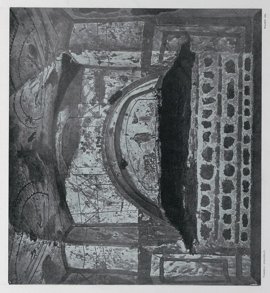 An illustration from Roma sotterranea : le pitture delle catacombe romane, 1903, leaf 234
