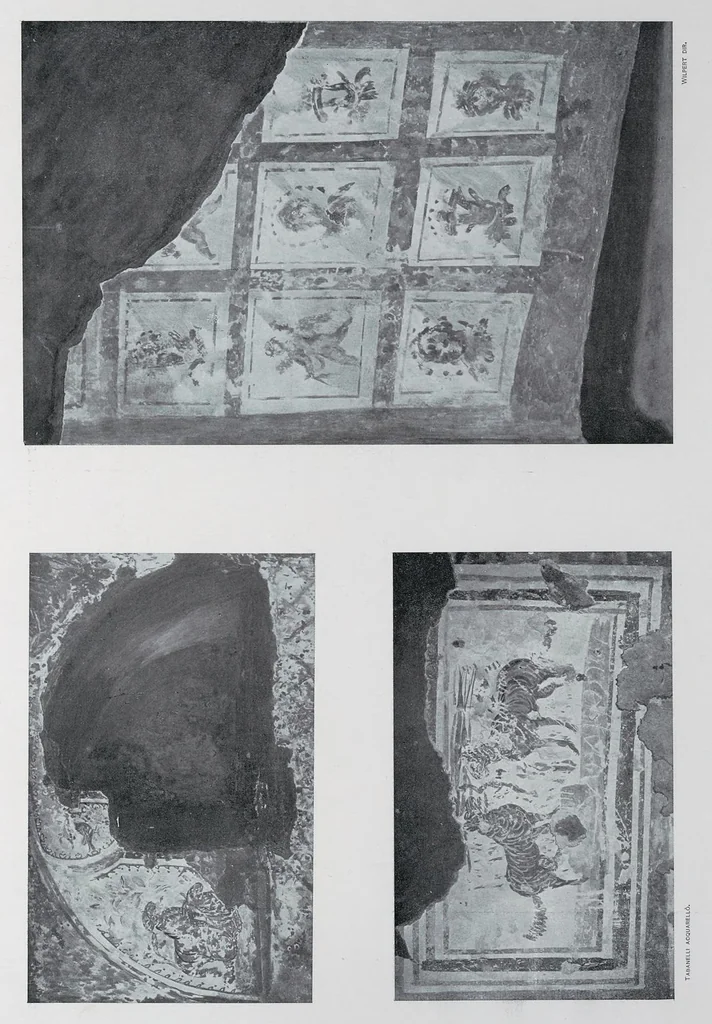 An illustration from Roma sotterranea : le pitture delle catacombe romane, 1903, leaf 304