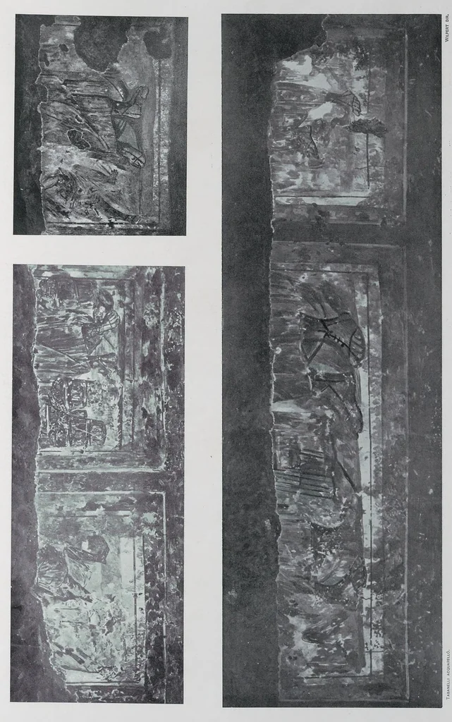 An illustration from Roma sotterranea : le pitture delle catacombe romane, 1903, leaf 438