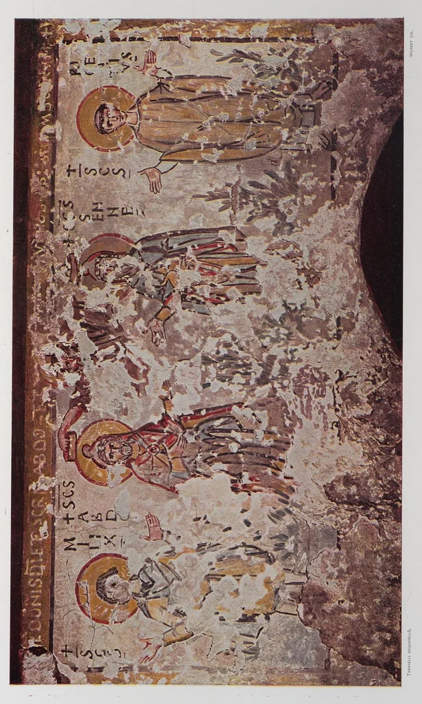 An illustration from Roma sotterranea : le pitture delle catacombe romane, 1903, leaf 522