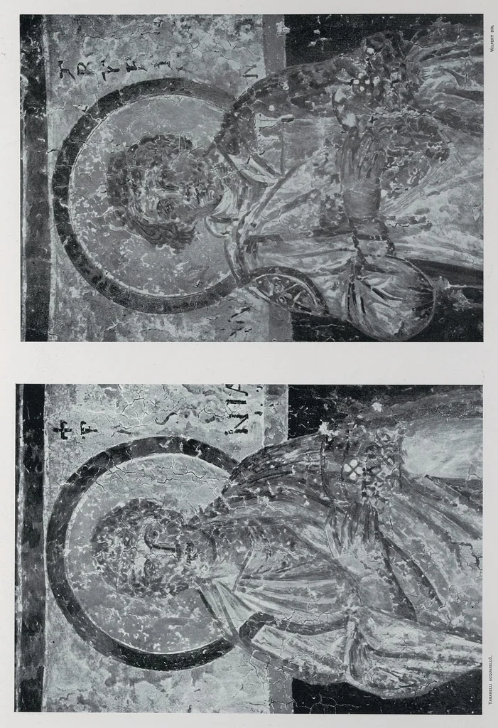 An illustration from Roma sotterranea : le pitture delle catacombe romane, 1903, leaf 534
