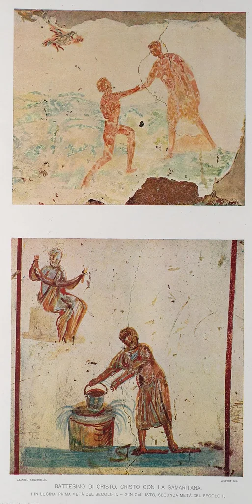 An illustration from Roma sotterranea : le pitture delle catacombe romane, 1903, leaf 64