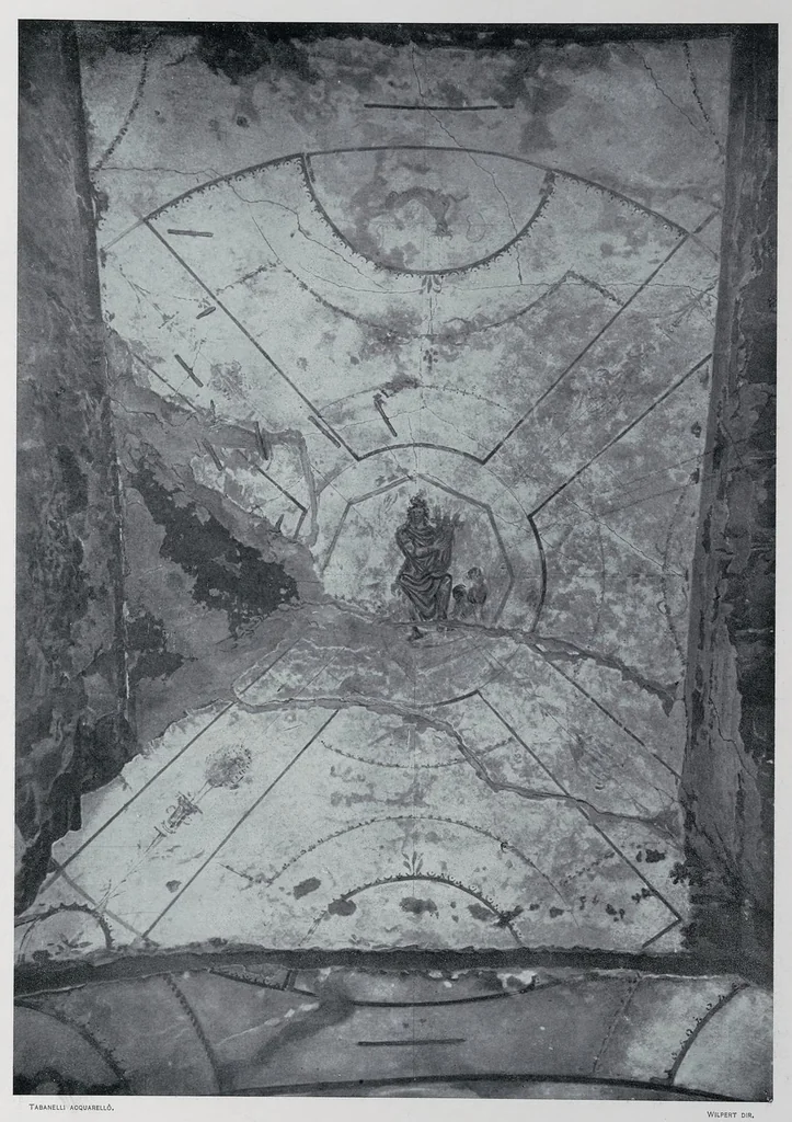 An illustration from Roma sotterranea : le pitture delle catacombe romane, 1903, leaf 80