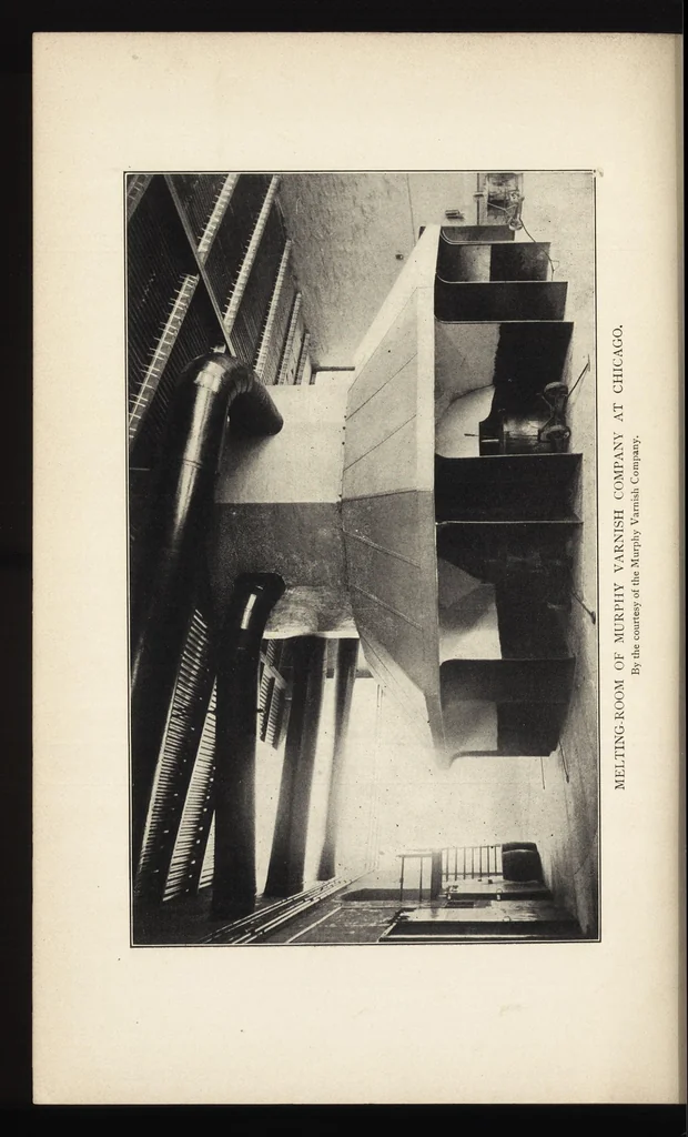 An illustration from The industrial and artistic technology of paint and varnish, 1904, leaf 321