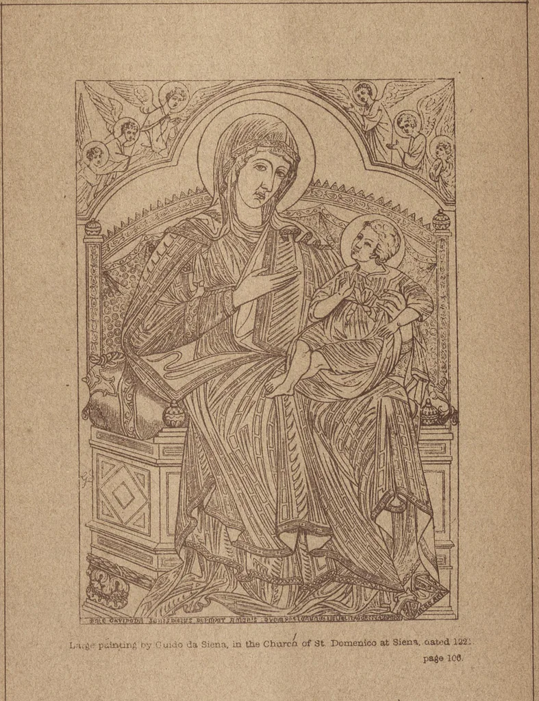 An illustration from Storia della pittura in Italia dal secolo II al secolo XVI, 1883, leaf 308