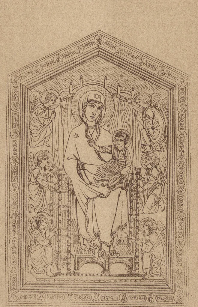 An illustration from Storia della pittura in Italia dal secolo II al secolo XVI, 1883, leaf 336