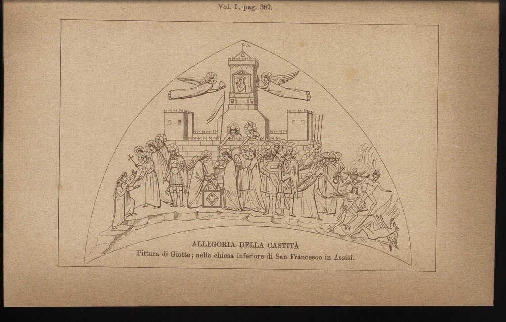 An illustration from Storia della pittura in Italia dal secolo II al secolo XVI, 1883, leaf 422
