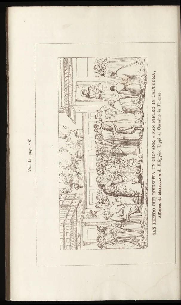 An illustration from Storia della pittura in Italia dal secolo II al secolo XVI, 1883, leaf 331