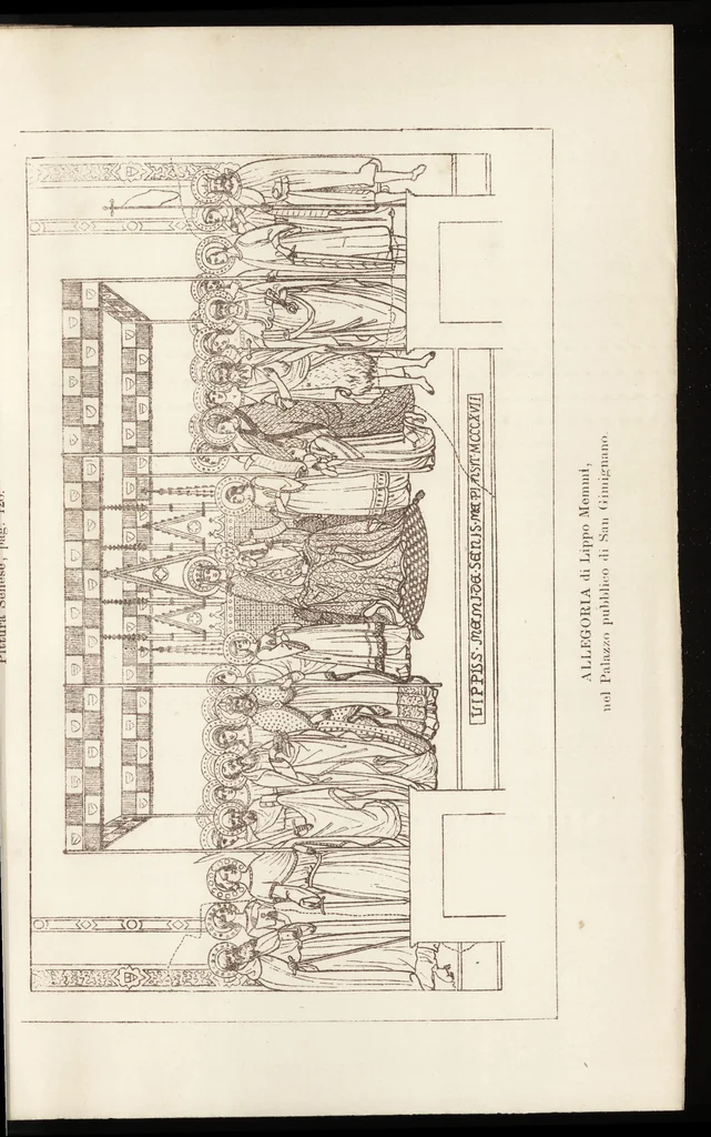 An illustration from Storia della pittura in Italia dal secolo II al secolo XVI, 1883, leaf 138