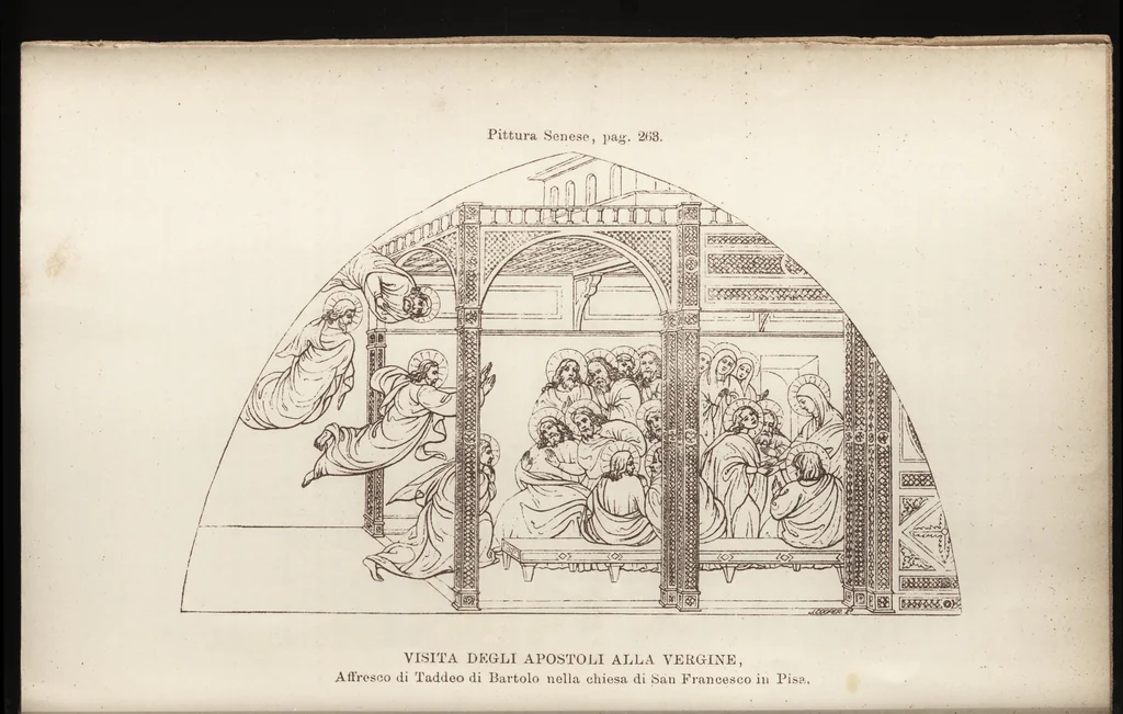 An illustration from Storia della pittura in Italia dal secolo II al secolo XVI, 1883, leaf 285