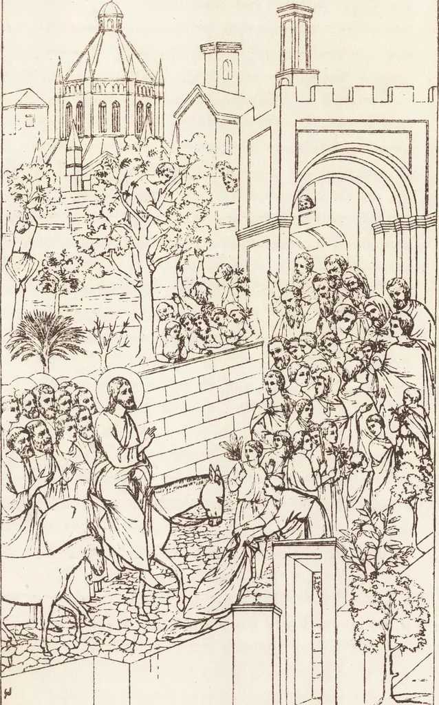 An illustration from Storia della pittura in Italia dal secolo II al secolo XVI, 1883, leaf 34