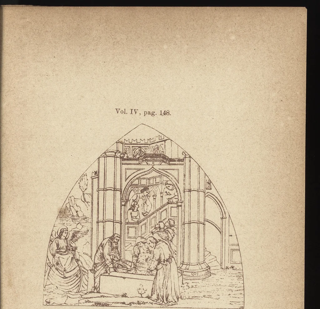 An illustration from Storia della pittura in Italia dal secolo II al secolo XVI, 1883, leaf 160