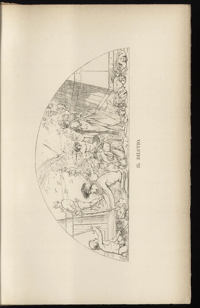 An illustration from Storia della pittura in Italia dal secolo II al secolo XVI, 1883, leaf 52