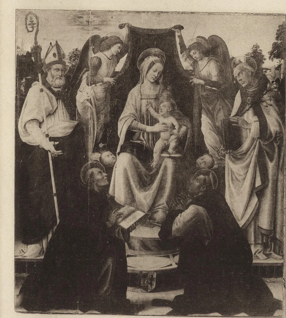 An illustration from Storia della pittura in Italia dal secolo II al secolo XVI, 1883, leaf 160