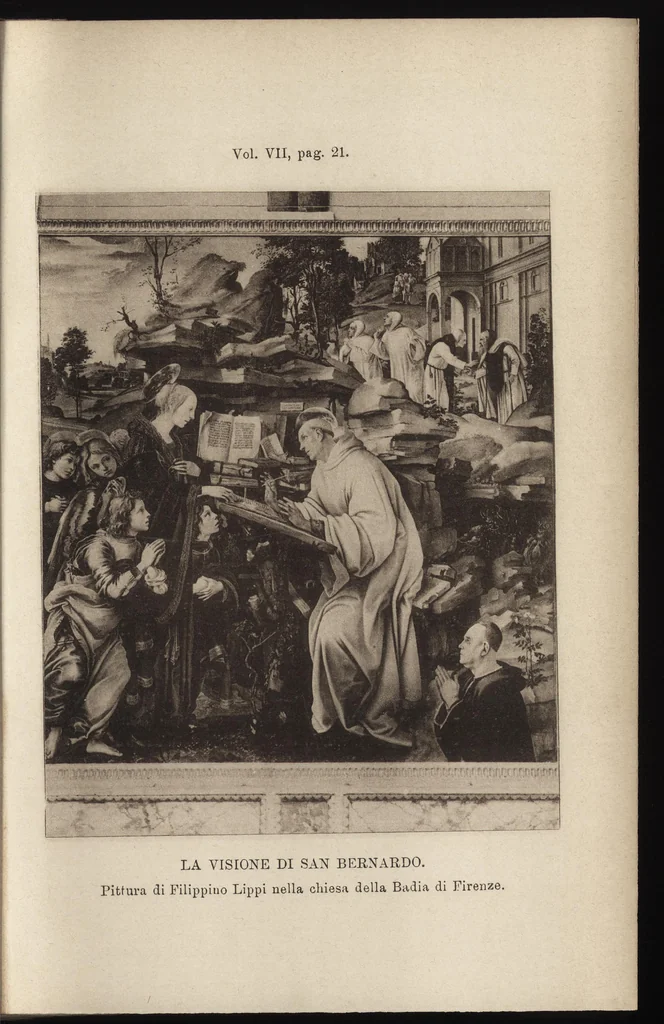 An illustration from Storia della pittura in Italia dal secolo II al secolo XVI, 1883, leaf 36