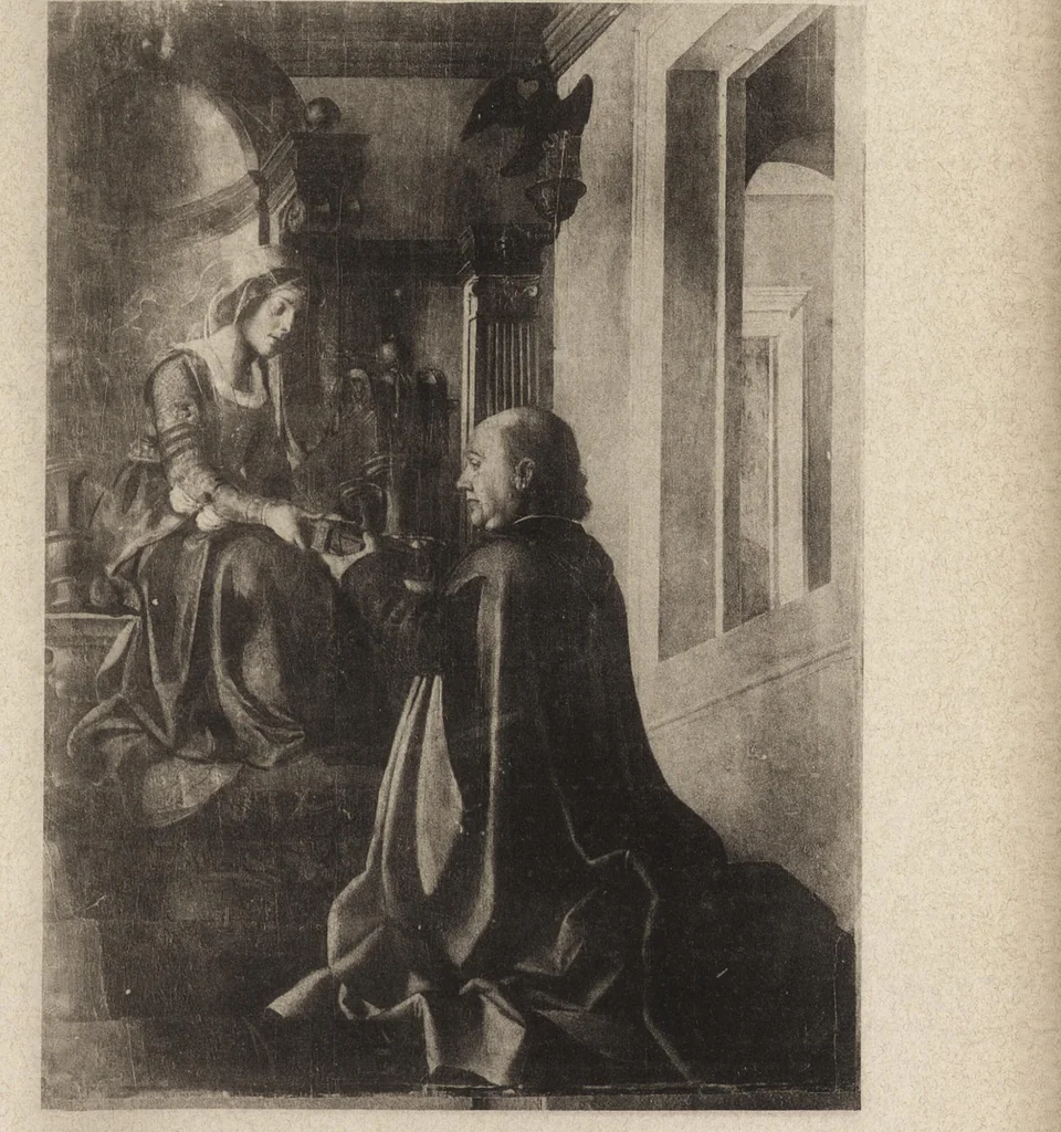 An illustration from Storia della pittura in Italia dal secolo II al secolo XVI, 1883, leaf 338