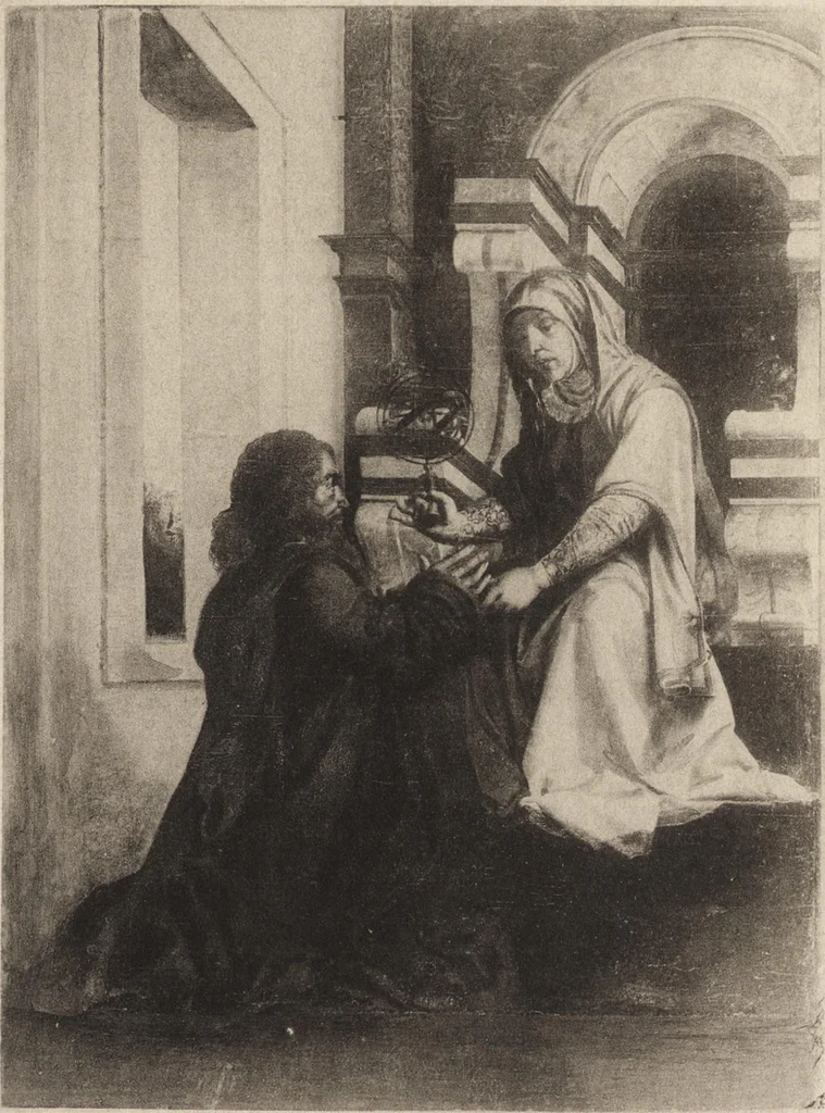 An illustration from Storia della pittura in Italia dal secolo II al secolo XVI, 1883, leaf 342