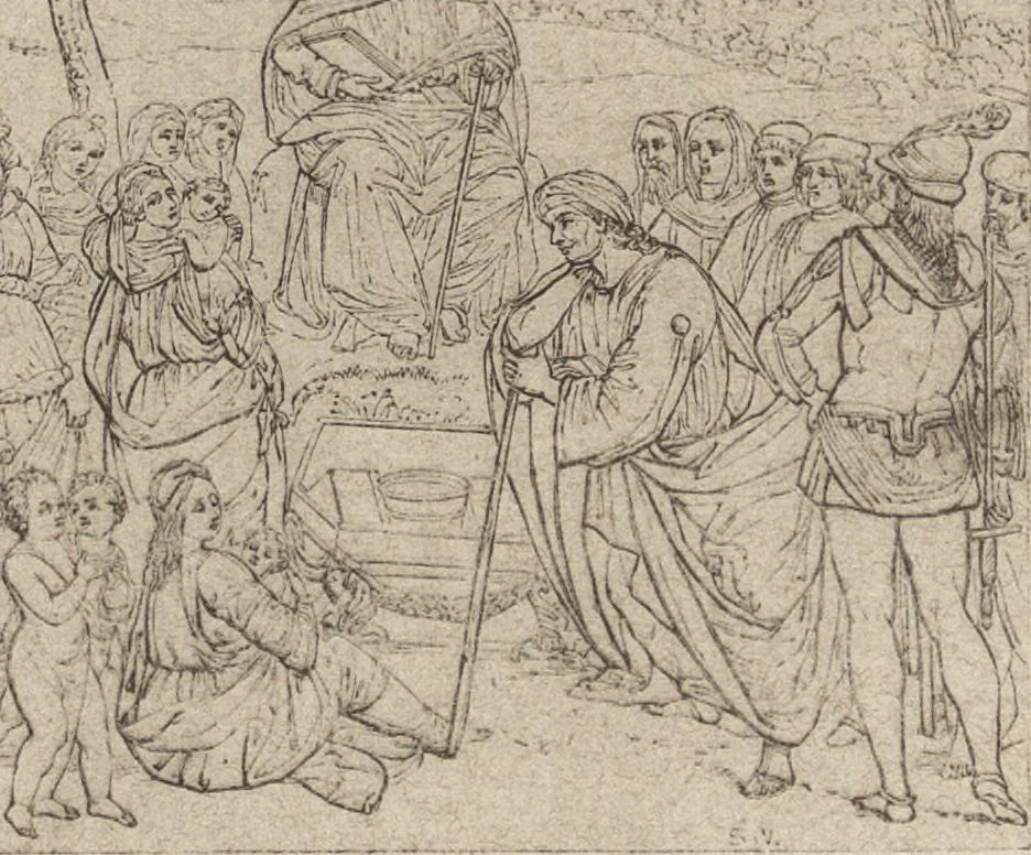 An illustration from Storia della pittura in Italia dal secolo II al secolo XVI, 1883, leaf 502