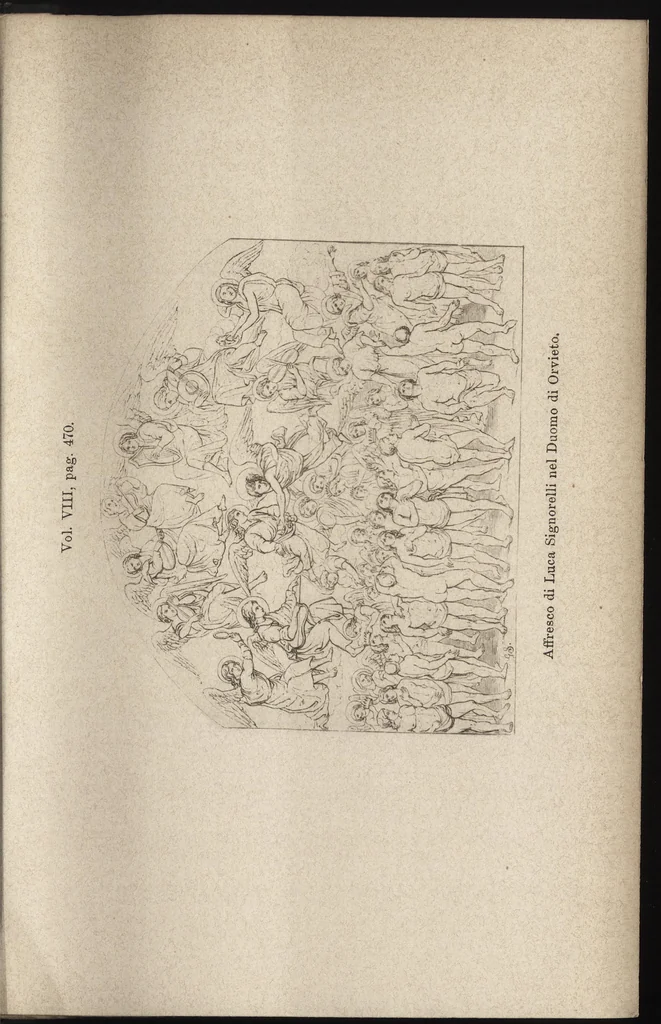 An illustration from Storia della pittura in Italia dal secolo II al secolo XVI, 1883, leaf 526