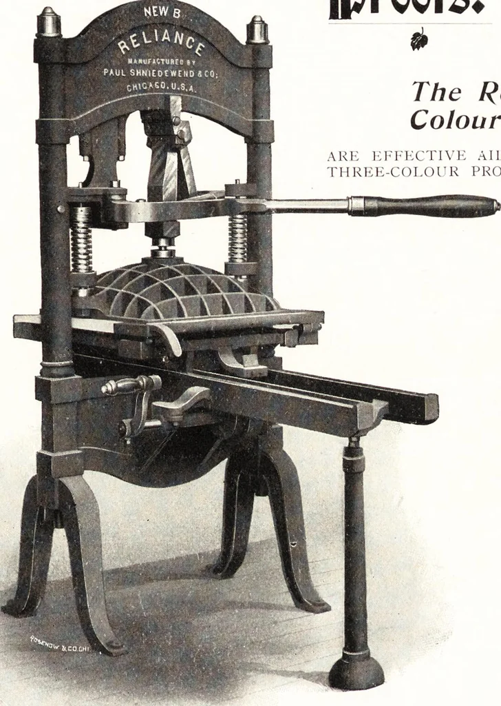 An illustration from Three-colour photography : three-colour printing and the production of photographic pigment pictures in natural colours, 1904, leaf 196